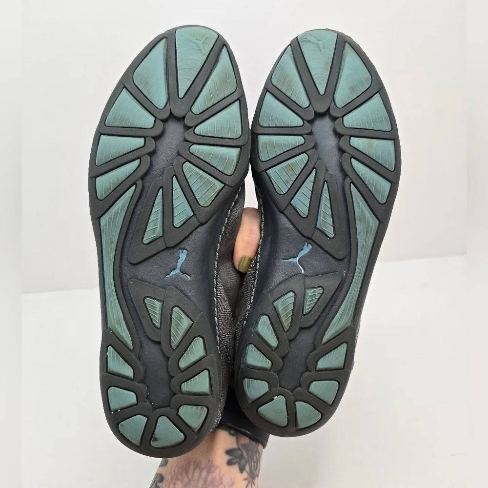 vintage Puma | Blokecore gray sporty activewear ballet flats shoes | WMS 7.5